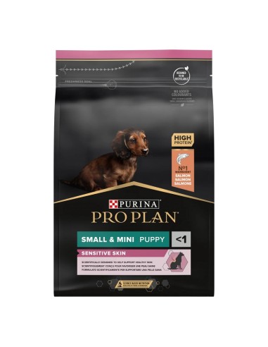 Mini Puppy Sensitive Skin 3Kg - Pro Plan - Croquettes pour chiots