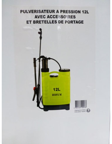 PULVERISATEUR A DOS 12 L (HX28)