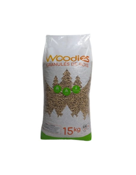 Pellets/Granulés de bois DIN+ 15Kg 