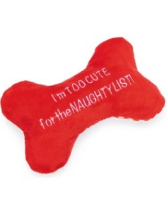 Peluche Os Noël Rouge 16cm