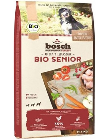 Bosch Bio Senior Poulet/Canneberge 11.5Kg