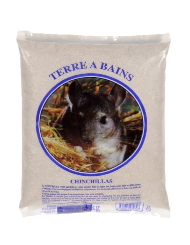 Terre A Bain Chinchilla 3Kg Au Thym