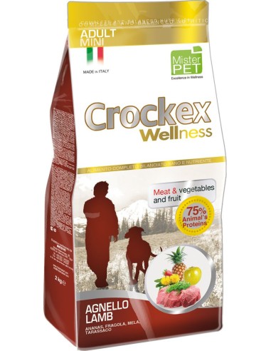 CROCKEX chien Mini adult - Agneau  Riz 7.5Kg