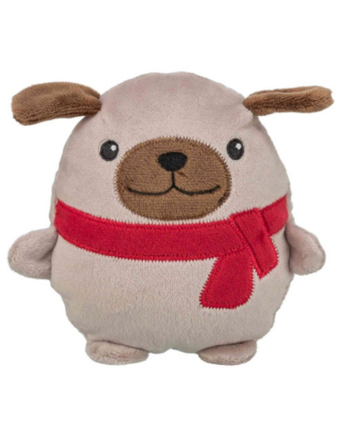 Jouet Noel Chien Peluche 16cm