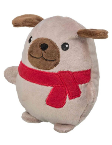 Jouet Noel Chien Peluche 16cm