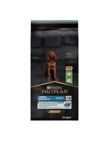 Large Athletic Puppy Sensitive Digestion 12Kg - Pro Plan - Croquettes pour chiots