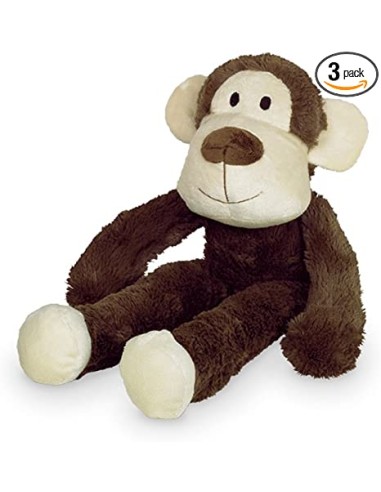 Peluche Chien Singe Safari Brun 41Cm