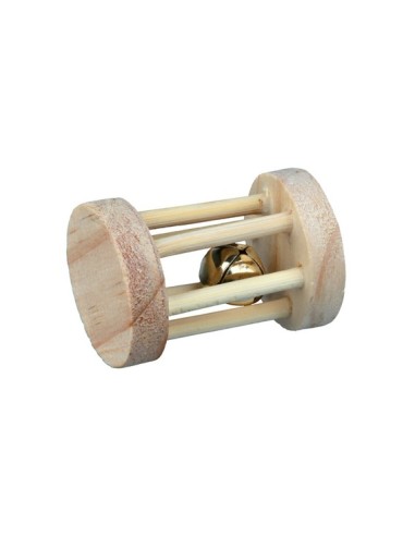 Rouleau A Jouer En Bois Rongeurs Diam 3,5Cm X 5Cm