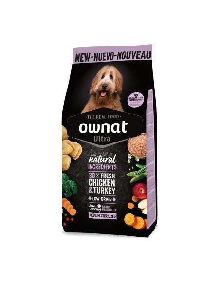 Ownat Chien Ultra Medium Sterilised - 12kg