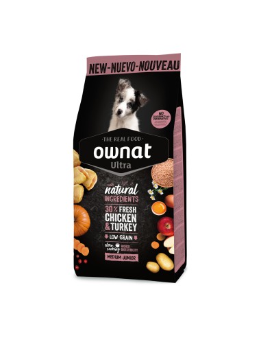 OWNAT - Chien Ultra Medium Junior - 12kg