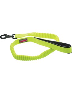 Laisse Confort Elastique pour chiens - 120Cm Jaune -...