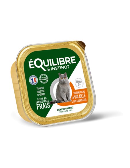 Terrine Chat Senior Riche en Volaille barquette 85g