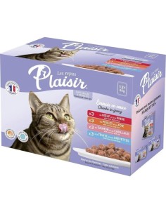 Pâtées pour chats en Multipacks - Repas Plaisir - 12x85Gr