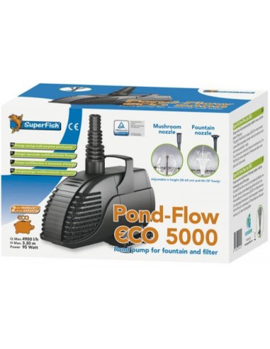 Pond Flow Eco 5000 L/H  Pompe Fontaine