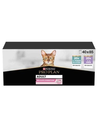 Pochon Poplan Delicate Poisson-Dinde 40x85Gr