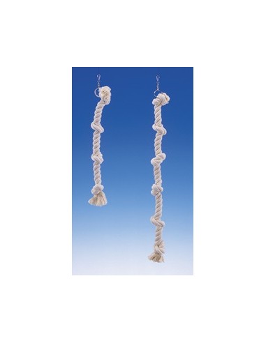 Corde oiseaux 4 noeuds 67cm/2.5cm