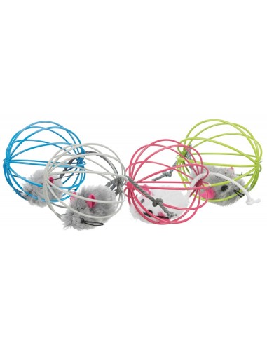 Souris Dans Balle Métal Ø6cm