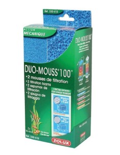 DUO MOUSSE 100 (Mousse filtrante 2 pièces)