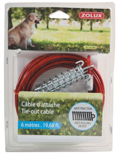 Cable D'Attache Securite  6Metres