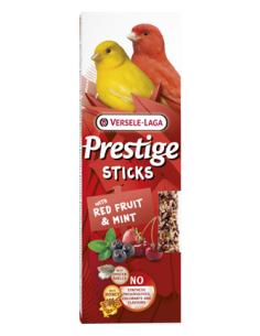 Sticks Canaris Fruits Rouges et Menthe 60Gr