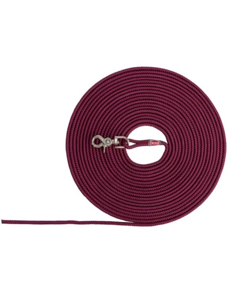 Laisse à Pister Ronde, S–L: 5m/ø 6mm, Sangria