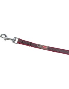 Laisse a Pister Caoutchouc S-M 5m/15mm Sangria 2