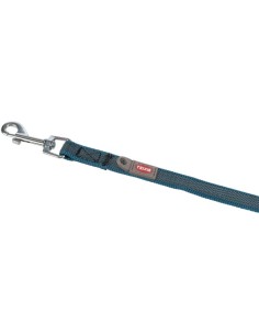 Laisse a Pister Caoutchouc L-XL 5m/17mm Pétrole 2