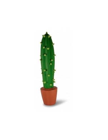 Jouet chien latex cactus en pot 22,5cm