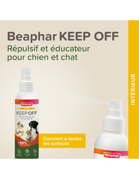 Keep Off Spray Répulsif Indoor Chiens-Chats 200ml