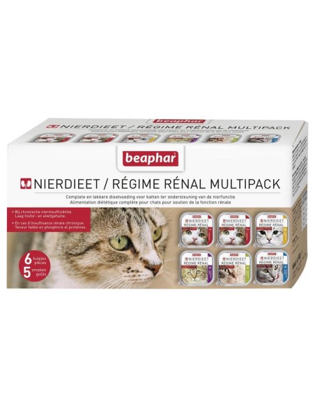 Patées RENAL Chats Multipack 6x100Gr