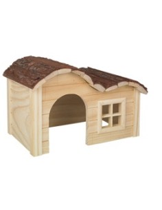 Maisonette Bois Rongeur Jessi 43Cm