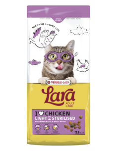 Lara Sterilised - Croquettes pour chats Stérilisés/Châtrés