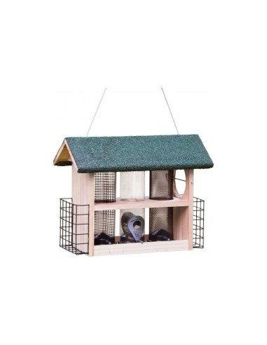 Station d'Alimentation Multiple Noir 40x36Cm