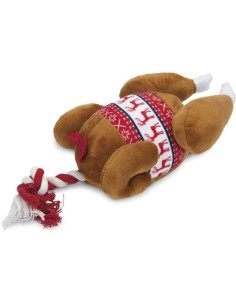 Peluche Dinde de Noel 30cm