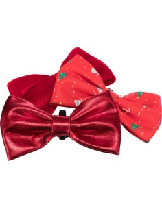 Noeud Papillon Noel 10Cm 2