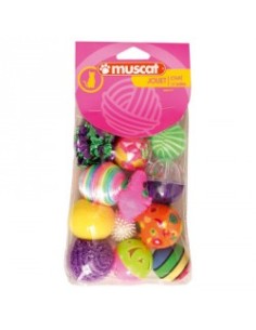 Lot De 12 Balles Chat