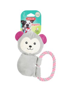 Peluche Maxou Corde Gris 19Cm