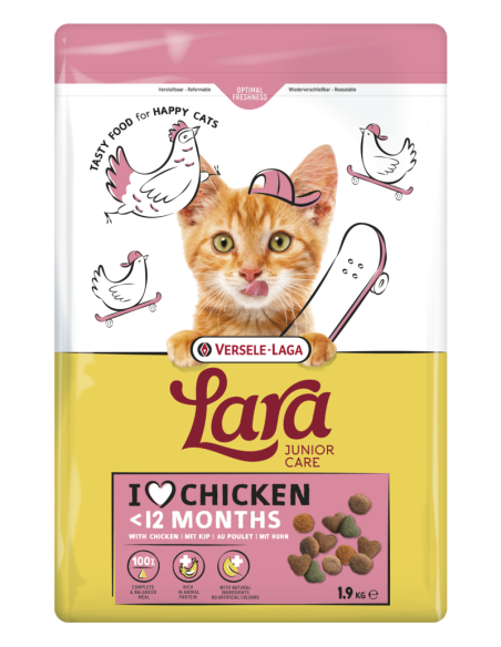 Lara Junior - Croquettes au poulet pour chatons