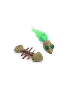 Lot de 2 Jouets Chats Catnip