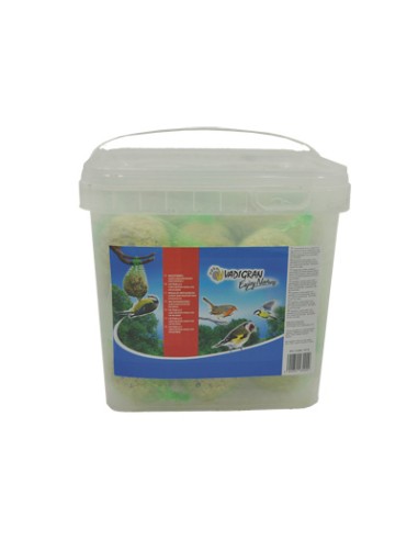 35 Boules de Graisse 90Gr - Avec filet