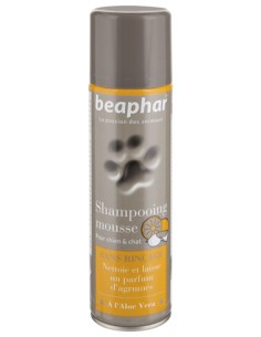 Spray Shampoing Mousse Sans Rincage 250Ml - pour chien