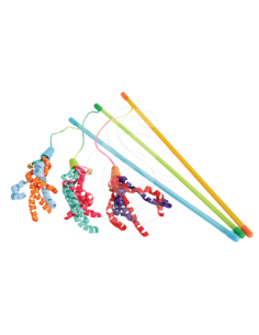 JOUET CHAT CANNE RUBAN