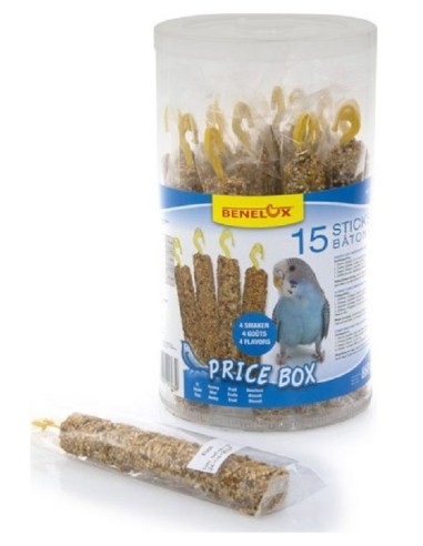 Box de 15 Baguettes Perruches - 4 Gouts
