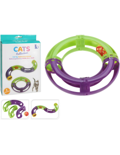 Jouet Chat Balle dans Tunnel