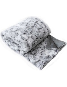 Plaid Corinthe Gris 150x120cm - Becquet