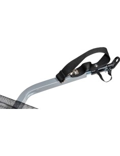 Roulotte de Vélo Rouge/Gris 130x63x78Cm 2