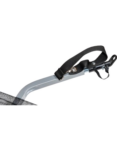 Roulotte de Vélo Rouge/Gris 130x63x78Cm