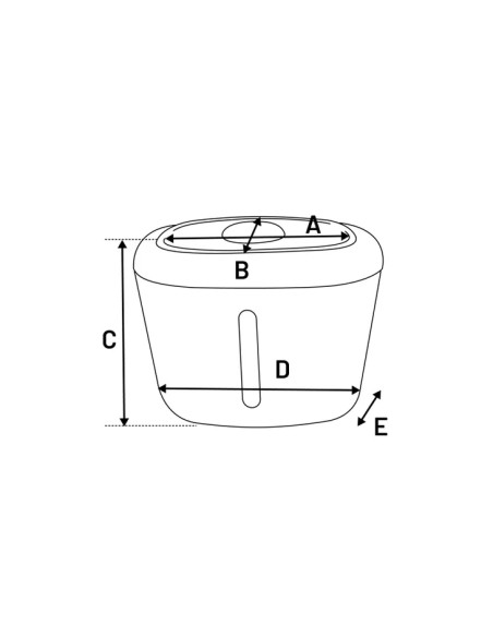 Fontaine a Eau FINTO Verte 2,5L