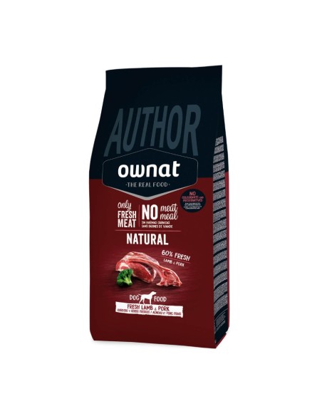 Ownat Author Agneau et Porc Frais 3Kg