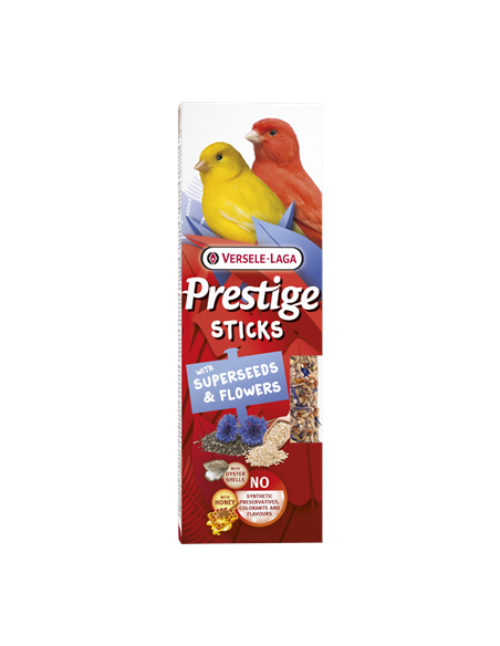 Sticks Canaris Super Graines et Fleurs 60Gr